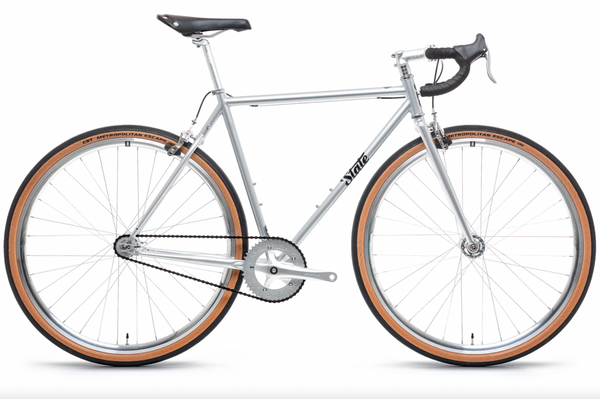 State Bicycle 4130 Satin Silver