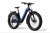 Aventon Aventure 3 Fat Bike Step-Through Ebike Cobalt Blue