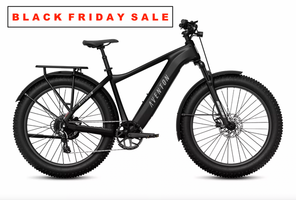 Aventon Aventure 3 Fat Bike Ebike Stealth Black