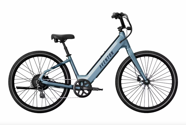 Aventon Pace 4 Step Through Ebike - Blue Steel