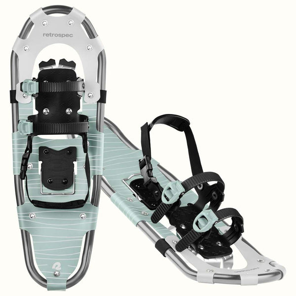 Retrospec Drifter Snowshoes Winter Mint