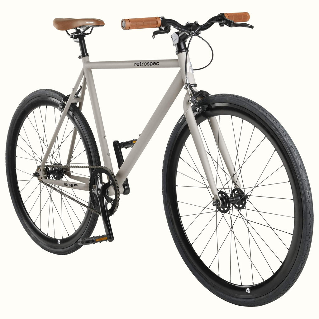 Retrospec Harper Plus Matte Tungsten White Pine Bicycle Co