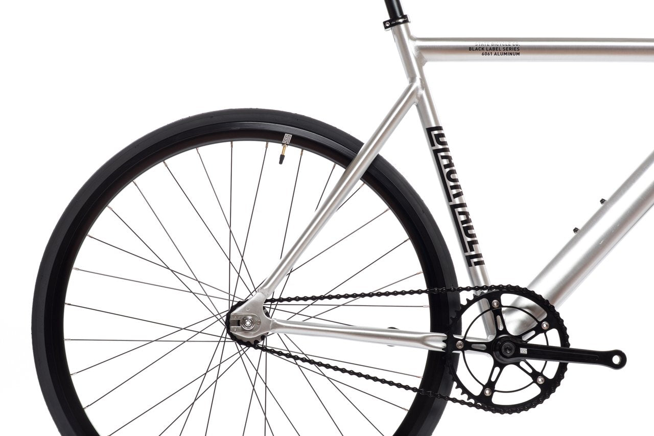 State Bicycle 6061 Black Label Raw White Pine Bicycle Co
